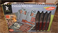 New Gourmet Traditions Deluxe BBQ Set