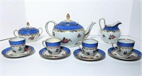 Dresden Floral Porcelain Tea Set