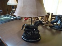 Horse and Colt Lamp