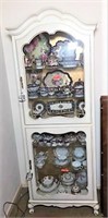 French Provincial Curio Cabinet