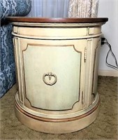 French Provincial Round Cabinet
