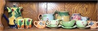 English cottage ware Floral Water Pitcher Set