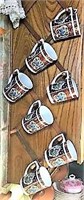 Asian Themed Coffee Mug Set