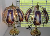 Pair of Lighthouse Touch Lamps
