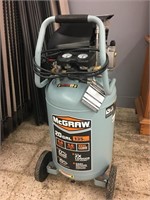 MCGRAW 20 GAL 135PSI UPRIGHT AIR COMPRESSOR