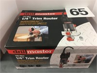 DRILL MASTER 120V 1/4" TRIM ROUTER