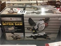 CHICAGO ELECTRIC 10" SLIDING COMPOUND MITER SAW