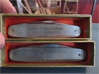 Pair Clyman Canning Co. Pocket Knives