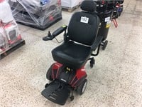 JAZZY POWERCHAIR WITH CHARGER.