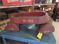 Vintage My Pal Metal Wagon