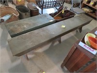 Long Wood Bench