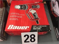 BAUER 1600 WATT DUAL FAN SPEED HEAT GUN