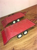 Ertl low bed trailers.