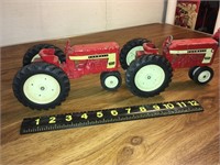 Two Farmall 404 tractors