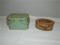 Pair Of Small Tins