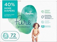 Diapers Size 5 - Pampers Pure Protection