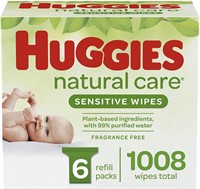 Baby Wipes, Huggies Natural Care Sensitive