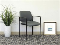 Boss Square Back Diamond Stacking Chair
