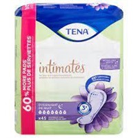 Tena Intimates Overnight Pads 45/Pack 2 Packs