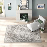 Hillsby Oriental Light Gray/Charcoal Area Rug