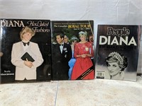 Lot of 3 Royals / Princess Diana Publications