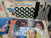 Lot of 10 LP's (Elvis/Orbison/Wilson/Warwick...)8