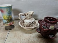 Lot of 3 Pottery / Porcelain Items