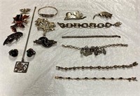 Sterling Jewelry Lot