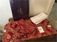 Ralph Lauren & Waterford  Table Linens