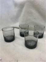 Set of 12 High Ball glasses 100 Pipers Scotch
