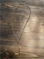 Antique Skeleton Key necklace (Handmade)