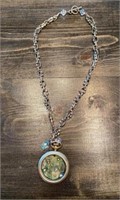 Antique Pocket watch chain necklace (Handmade)