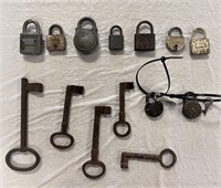 Vintage Locks & Keys