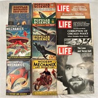 Life & Popular Science & other Magazines
