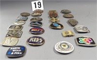 Rock and Roll Belt Buckle Collection and others