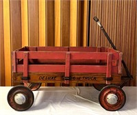 Vintage Deluxe 6-1 Truck Wood Wagon