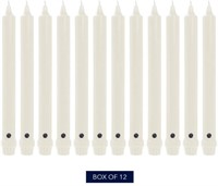 Classic Taper Candle, 12 in, White