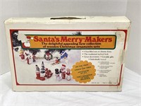 Vintage Santa's Merry-Makers Ornaments w/ Box