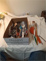 Large box kitchen utensils