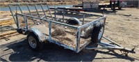 6' x 8' Homemade Utility Trailer, Gate Hinges