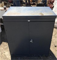 Metal Storage Cabinet 3’ X 2’ X 39”