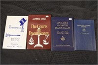4 Books on Masonry  Freemasons Books
