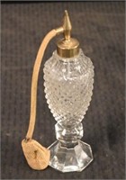 Vintage Cut Glass Perfume Bottle