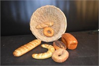 Basket Of Shellacked Bread