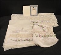 Lot of Tablecloths & Doilies