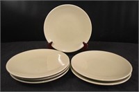 6 Large Porcelain Plates