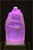 Selenite Crystal Specimen w/ LED Color Light