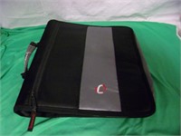 Zip Up Binder with Carry Strap
