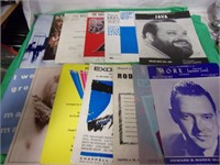 14 Sheet Music & Books