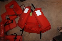 KIDS AND ADULT LIFE JACKETS